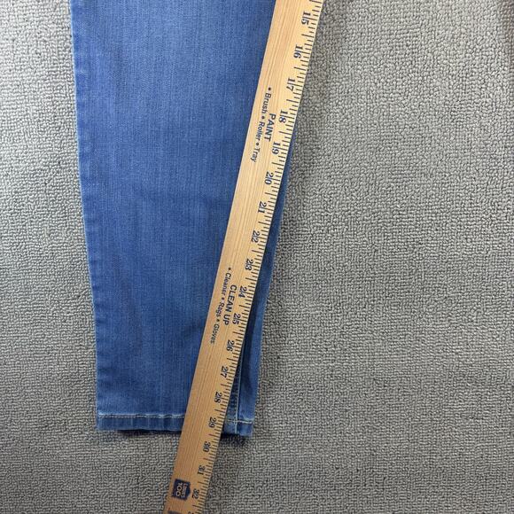 KanCan Womens Skinny Jeans Blue 15/31 Denim 5-Pocket Stretchy (Fits 34x30) - Picture 6 of 12